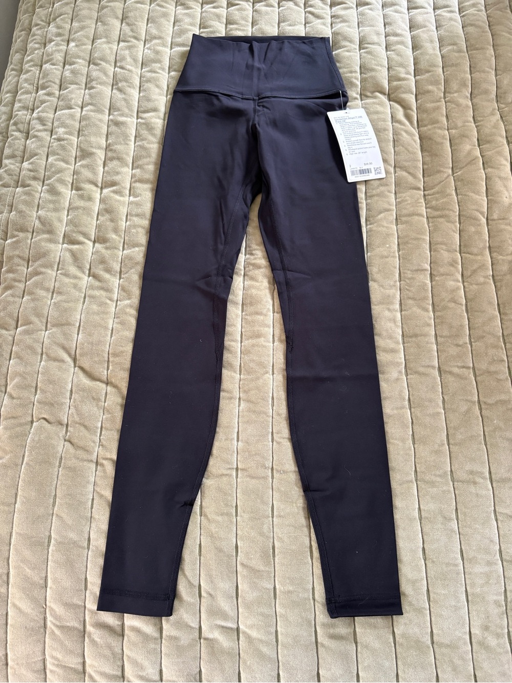 lululemon athletica Black High-Waist Leggings- NWT